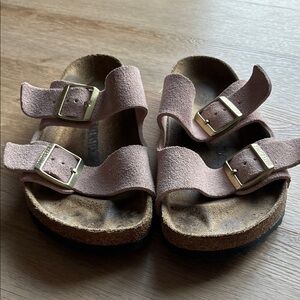 Birkenstock Adult Arizona Mauve Double Strap Sandals